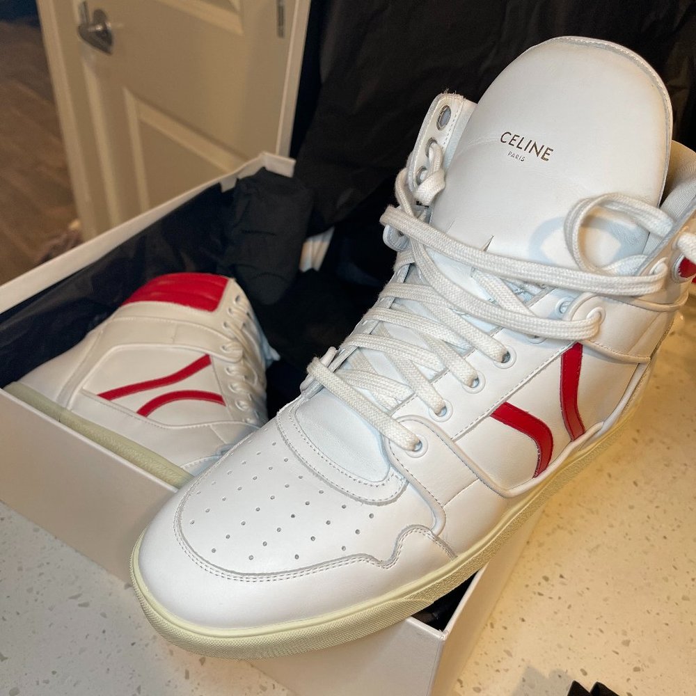 Celine High Top Sneakers - Men's UK 9 • EU 43 • US